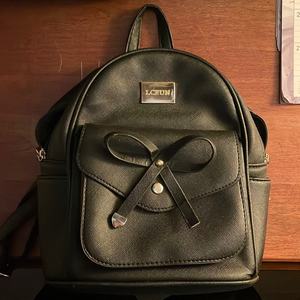 LCFUN Mini Backpack Black